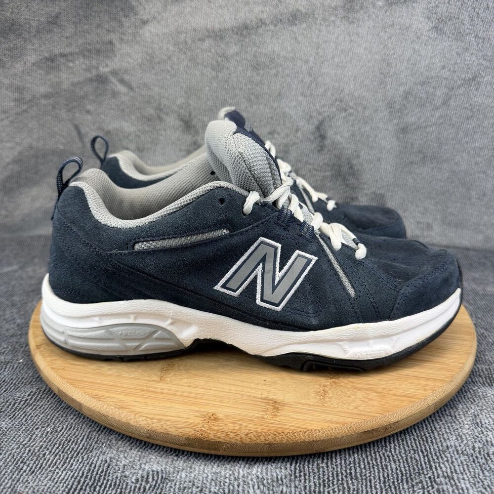 New Balance 608v3 Shoes Mens Size 8 4E Blue Suede Sneakers DMX608V3N No Insoles